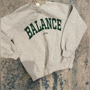 balance within sweatshirt size XS